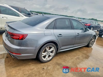 Trzecie zdjęcie samochodu z tyłu: 2018 AUDI A4 PREMIUM VIN:WAUKMAF43JA085406 - miniatura