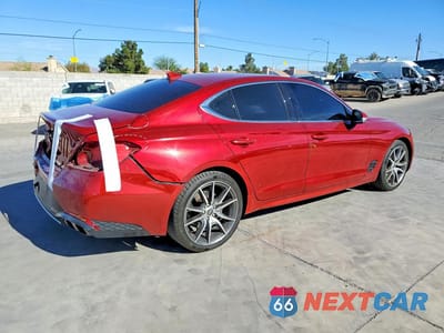 Trzecie zdjęcie samochodu z tyłu: 2023 GENESIS G70 2.0T VIN:KMTG34TA9PU128355 - miniatura