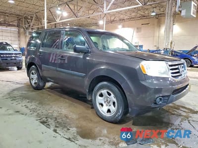 Czwarte zdjęcie samochodu z boku: 2012 HONDA PILOT LX VIN:5FNYF4H28CB009856 - miniatura
