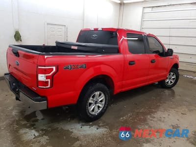 Trzecie zdjęcie samochodu z tyłu: 2018 FORD F150 SUPERCREW VIN:1FTEW1EG3JFA64418 - miniatura