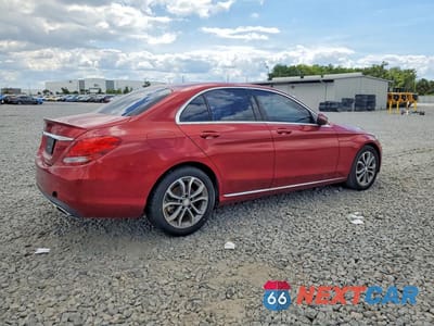 Trzecie zdjęcie samochodu z tyłu: 2016 MERCEDES-BENZ C 300 VIN:55SWF4JB5GU162278 - miniatura