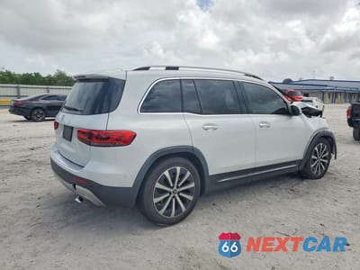 Trzecie zdjęcie samochodu z tyłu: 2020 MERCEDES-BENZ GLB 250 VIN:W1N4M4GB6LW018923 - miniatura