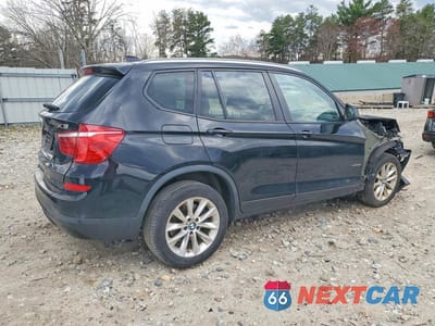 Trzecie zdjęcie samochodu z tyłu: 2015 BMW X3 XDRIVE28I VIN:5UXWX9C59F0D48066 - miniatura