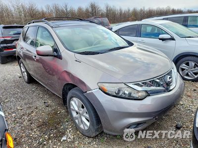 Czwarte zdjęcie samochodu z boku: 2012 NISSAN MURANO S VIN:JN8AZ1MW8CW229871 - miniatura