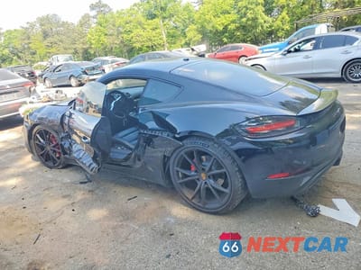 Drugie zdjęcie samochodu z przodu: 2021 PORSCHE CAYMAN S VIN:WP0AB2A89MS275066 - miniatura
