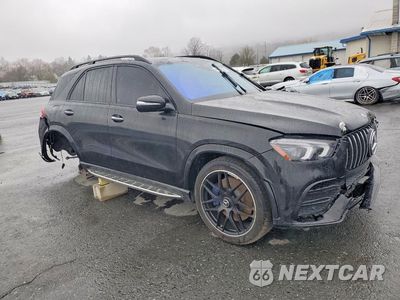 Czwarte zdjęcie samochodu z boku: 2021 MERCEDES-BENZ GLE AMG 53 4MATIC VIN:4JGFB6BB7MA499056 - miniatura