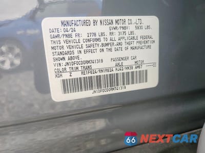 Zdjęcie 14 z 14 samochodu: 2024 NISSAN ARIYA PLATINUM+ E-4ORCE VIN:JN1DF0CD0RM741319 - miniatura