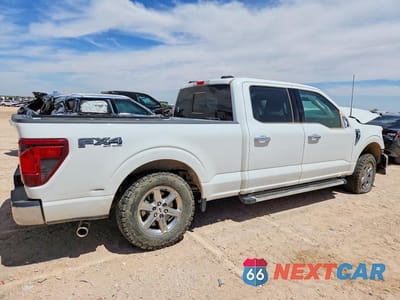 Trzecie zdjęcie samochodu z tyłu: 2024 FORD F150 XLT VIN:1FTFW3L85RKD75167 - miniatura