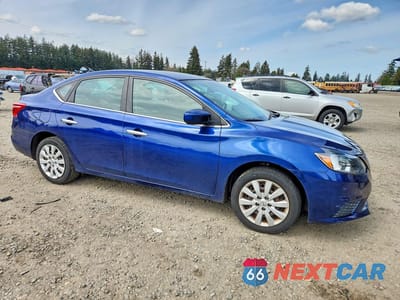 Czwarte zdjęcie samochodu z boku: 2019 NISSAN SENTRA S VIN:3N1AB7AP3KY282763 - miniatura