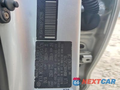 Zdjęcie 12 z 12 samochodu: 2015 KIA FORTE LX VIN:KNAFK4A62F5262299 - miniatura