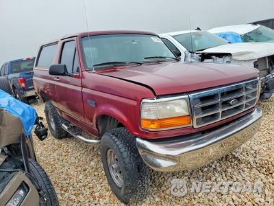 Czwarte zdjęcie samochodu z boku: 1996 FORD BRONCO U100 VIN:1FMEU15N1TLB55319 - miniatura