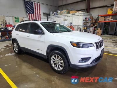 Czwarte zdjęcie samochodu z boku: 2022 JEEP CHEROKEE LATITUDE LUX VIN:1C4PJMMX7ND522375 - miniatura
