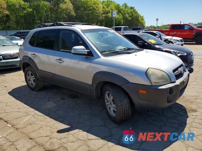 Czwarte zdjęcie samochodu z boku: 2006 HYUNDAI TUCSON GLS VIN:KM8JN12D76U384559 - miniatura
