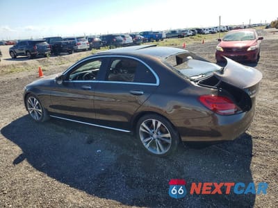 Drugie zdjęcie samochodu z przodu: 2016 MERCEDES-BENZ C 300 VIN:WDDWF4JB6GR178636 - miniatura