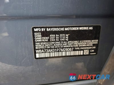 Zdjęcie 12 z 12 samochodu: 2023 BMW 228XI VIN:WBA73AK01P7M28067 - miniatura