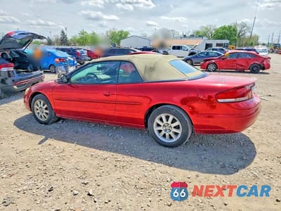 Drugie zdjęcie samochodu z przodu: 2004 CHRYSLER SEBRING GTC VIN:1C3EL75R14N188912 - miniatura
