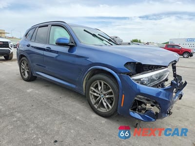 Czwarte zdjęcie samochodu z boku: 2021 BMW X3 XDRIVE30I VIN:5UXTY5C02M9D97096 - miniatura