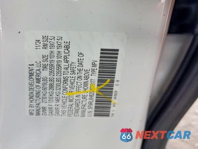 Zdjęcie 14 z 14 samochodu: 2025 HONDA ODYSSEY TOURING VIN:5FNRL6H82SB026177 - miniatura