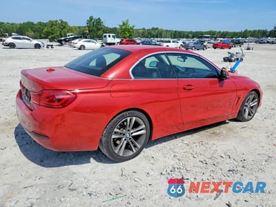 Trzecie zdjęcie samochodu z tyłu: 2018 BMW 430I VIN:WBA4Z1C55JEA31253 - miniatura