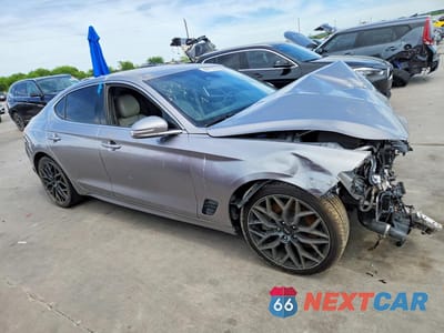 Czwarte zdjęcie samochodu z boku: 2022 GENESIS G70 3.3T STANDARD VIN:KMTG54TE2NU094480 - miniatura