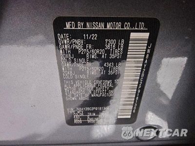 Zdjęcie 13 z 13 samochodu: 2023 NISSAN ARMADA SL VIN:JN8AY2BC2P9181306 - miniatura