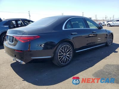 Trzecie zdjęcie samochodu z tyłu: 2024 MERCEDES-BENZ S 580 4MATIC VIN:W1K6G7GB3RA297347 - miniatura