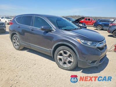 Czwarte zdjęcie samochodu z boku: 2019 HONDA CR-V EX VIN:7FARW1H51KE017913 - miniatura