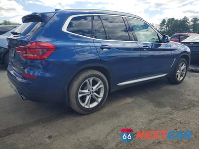Trzecie zdjęcie samochodu z tyłu: 2020 BMW X3 XDRIVE30I VIN:5UXTY5C08L9C30384 - miniatura