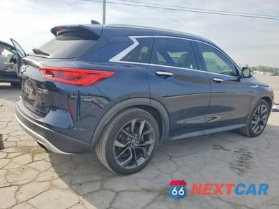 Trzecie zdjęcie samochodu z tyłu: 2019 INFINITI QX50 PURE VIN:3PCAJ5M10KF145240 - miniatura