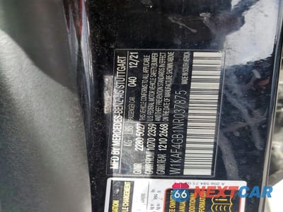 Zdjęcie 12 z 12 samochodu: 2022 MERCEDES-BENZ C 300 VIN:W1KAF4GB1NR037875 - miniatura