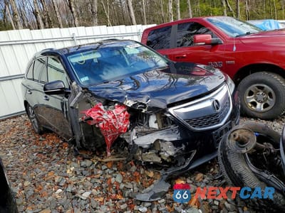 Czwarte zdjęcie samochodu z boku: 2014 ACURA MDX TECHNOLOGY VIN:5FRYD3H41EB001326 - miniatura