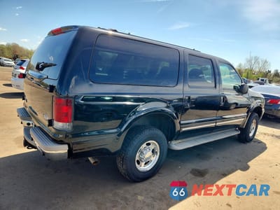 Trzecie zdjęcie samochodu z tyłu: 2002 FORD EXCURSION LIMITED VIN:1FMNU43S12EA62376 - miniatura