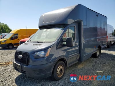 2021 FORD TRANSIT T-350 - STEP VAN - PRIOR FLEET 1FDDF6P86MKA55640 - główne zdjęcie licytacji z USA - miniatura