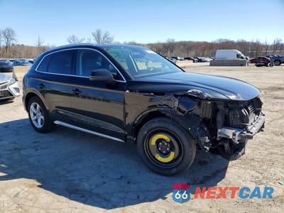 Czwarte zdjęcie samochodu z boku: 2022 AUDI Q5 PREMIUM 40 VIN:WA1ABAFY9N2124209 - miniatura