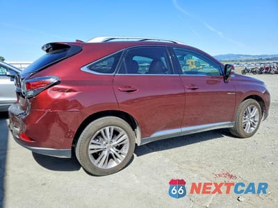 Trzecie zdjęcie samochodu z tyłu: 2015 LEXUS RX 350 BASE VIN:2T2BK1BA9FC293955 - miniatura