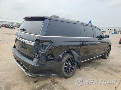 Trzecie zdjęcie samochodu z tyłu: 2020 FORD EXPEDITION MAX LIMITED VIN:1FMJK1KT5LEA39911 - miniatura
