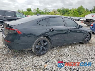 Trzecie zdjęcie samochodu z tyłu: 2024 HONDA ACCORD HYBRID SPORT-L VIN:1HGCY2F72RA076415 - miniatura