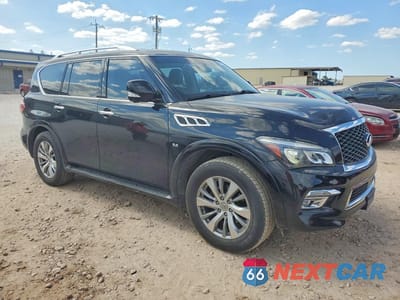 Czwarte zdjęcie samochodu z boku: 2017 INFINITI QX80 BASE VIN:JN8AZ2NE9H9158312 - miniatura