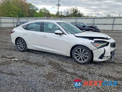 Czwarte zdjęcie samochodu z boku: 2023 ACURA INTEGRA VIN:19UDE4H25PA021321 - miniatura