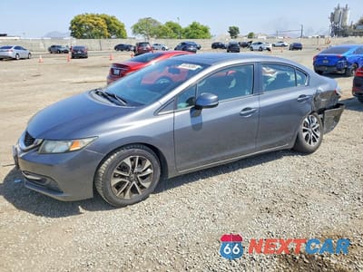 2013 HONDA CIVIC EX 19XFB2F83DE261908 - główne zdjęcie licytacji z USA - miniatura