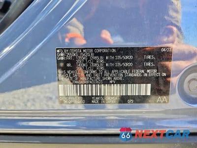 Zdjęcie 14 z 14 samochodu: 2023 SUBARU SOLTERRA PREMIUM VIN:JTMABABA8PA023623 - miniatura