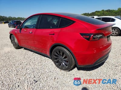 Drugie zdjęcie samochodu z przodu: 2021 TESLA MODEL Y VIN:5YJYGDEF5MF305696 - miniatura