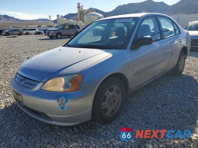 2002 HONDA CIVIC LX 1HGES16552L072730 - główne zdjęcie licytacji z USA - miniatura