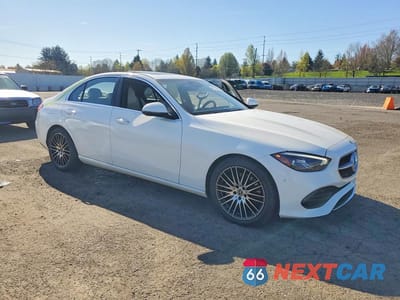 Czwarte zdjęcie samochodu z boku: 2024 MERCEDES-BENZ C 300 4MATIC VIN:W1KAF4HB8RR197921 - miniatura