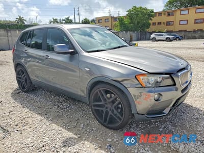 Czwarte zdjęcie samochodu z boku: 2013 BMW X3 XDRIVE28I VIN:5UXWX9C5XD0A20782 - miniatura