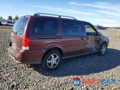 Trzecie zdjęcie samochodu z tyłu: 2006 CHEVROLET UPLANDER LT VIN:1GNDX33L56D217475 - miniatura