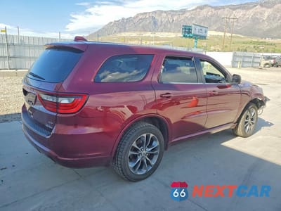 Trzecie zdjęcie samochodu z tyłu: 2020 DODGE DURANGO GT VIN:1C4RDJDG9LC286412 - miniatura