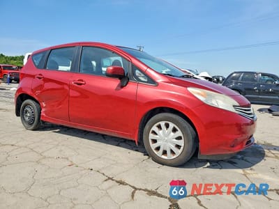 Czwarte zdjęcie samochodu z boku: 2014 NISSAN VERSA NOTE S VIN:3N1CE2CP4EL368844 - miniatura