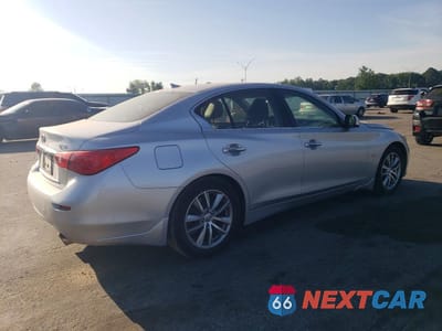 Trzecie zdjęcie samochodu z tyłu: 2017 INFINITI Q50 3.0T PREMIUM VIN:JN1EV7AP4HM743229 - miniatura