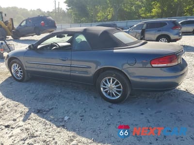 Drugie zdjęcie samochodu z przodu: 2002 CHRYSLER SEBRING LIMITED VIN:1C3EL65R12N306853 - miniatura